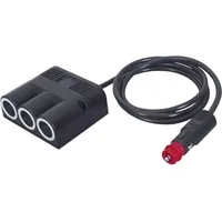 ProCar 67611500 Zigarettenanzünder-Verteiler Anzahl Zigarettenkupplungen 3 x Belastbarkeit Strom