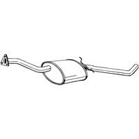 BOSAL Mittelschalldämpfer für OPEL Omega A