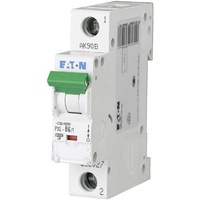 Eaton Power Quality Eaton LS-Schalter m.Beschrift. C 6A, 1p
