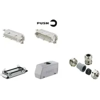Weidmüller Steckverbinder-Set RockStar® HDC HE 1061800000 1St.