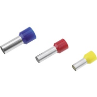 CIMCO Aderendhülse 10 mm2 Teilisoliert Rot 100 St.