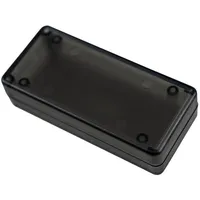HAMMOND ELECTRONICS 1551CTSK Universal-Gehäuse ABS Schwarz (transparent) 1St.