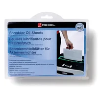 Rexel Ölblätter für Aktenvernichter, 20 Stück