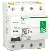 Schneider Electric A9Z64463 Fehlerstrom-Schutzschalter allstromsensitiver FI B 63A, Typ