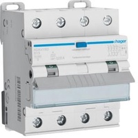 Hager FI/LS-Schalter 4-polig, 10kA B-32A 30mA Typ A ADX432D