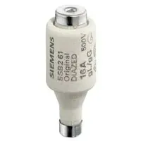 Siemens 5SB221 Sicherungseinsatz Sicherungsgröße = DII 4A