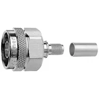 Telegärtner 100023919 100023919 N-Steckverbinder Stecker, gerade 50Ω 1St.