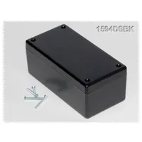 Hammond Electronics 1594DSBK Universal-Gehäuse ABS Schwarz 1St.