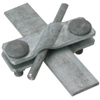 Dehn SV-Klemme St/tZn f. Rd 7-10/10mm SVK7.107.10FL30STTZN
