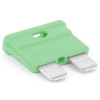 TRU Components 8551252 Kfz Mini Flachsicherung 30A Hellgrün