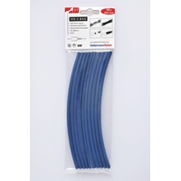 Hellermann Tyton HellermannTyton 308-30612 Schrumpfschlauchsortiment Blau 6mm 2mm Schrumpfrate:3:1