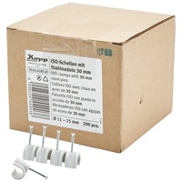 Kopp 355402010 Nagelschellen 355402010 Bündel-Ø-Bereich 10 bis 14 mm,