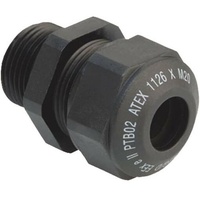 Kaiser Elektro EX1540.09.080 Kabelverschraubung PG9 Kunststoff Schwarz