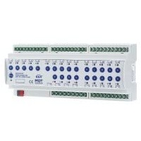 MDT Schaltaktor 24-fach, 12TE REG, 16A AKS-2416.03