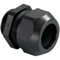 Kaiser 1545.N1000.22 Kabelverschraubung 1”, Kunststoff Schwarz