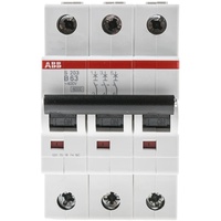 ABB Stotz S&J Sicherungsautomat B,6kA,63A,3P S203-B63
