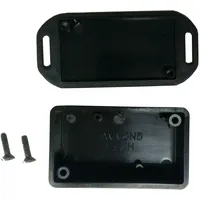HAMMOND ELECTRONICS 1551HFLBK Euro-Gehäuse ABS Schwarz