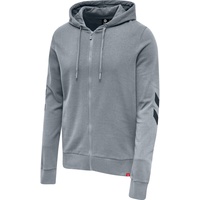 Hummel hmlLEGACY Kapuzenjacke grey melange S