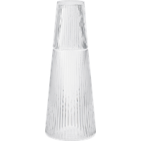 Stelton Pilastro Karaffe mit Glas 1 l