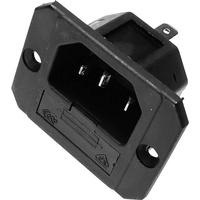Martin Kaiser Kaiser 750/sw Kaltgeräte-Steckverbinder 750 Stecker, Einbau vertikal