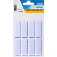 Herma Filzgleiter 15 x 45 mm Weiß 8 Stück