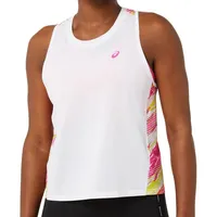 Asics Color Injection Tank Damen rot L 2022 Laufshirts