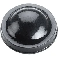 3M SJ6125 Anschlagpuffer selbstklebend, rund Schwarz (Ø x H)