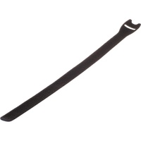 FASTECH® E1-4-330-B10 Kabelbinder, Schwarz 10 Stück(e)