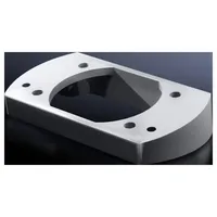 Rittal CP 6206.440 Neigungsadapter starr Zinkdruckguss Lichtgrau (RAL 7035)