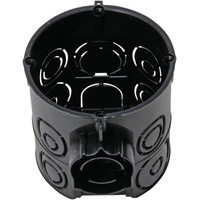 Kopp Schalter-Dose ISO 60mm, Durchmesser 61mm tief schwarz