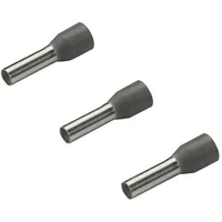 Rittal 4050.735 Aderendhülse 4mm2 Teilisoliert Grau 500St.