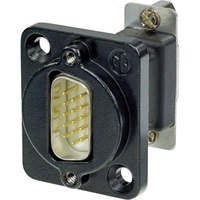 Neutrik D-SUB Adapter D-SUB-Stecker 15pol. - D-SUB-Buchse 15pol. 1