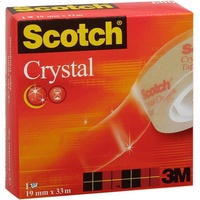 Scotch Crystal Klebeband 19mm/33m, 1 Stück (7100027387)