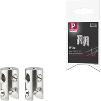 Paulmann Seilsystem Seilklotz 2er Set Chrom
