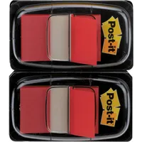 Post-it Index Haftstreifen Standard, rot, 2 Spender, 25,4 mm
