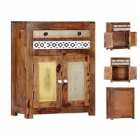 VidaXL Beistellschrank 60x30x75 cm Massivholz Akazie