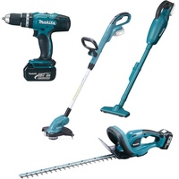 Makita DLX4093 Combo Kit Akku-Maschinenset inkl. Tasche + 2