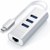 Satechi Type-C 2-in-1 3 Port USB 3.0 Hub &