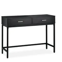 Relaxdays Konsolentisch 81 x 110 x 42 cm schwarz