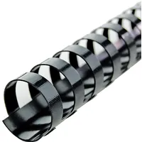 GBC Plastikbinderücken 4028173 DIN A4 6mm schwarz 100 Stück