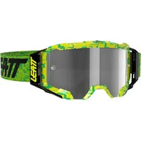 Leatt Velocity 5.5 Motocross Brille, grün-gelb für Männer