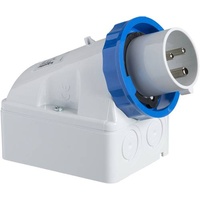 Schneider Electric 83554 WandgeräteCEE Stecker, 16A, 2p+E, 200-250 V