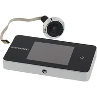 INTERSTEEL Digitaler Türspion Basic Ku.silber 100Grad 38 mm/110mm INTERSTEEL