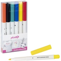 PlottiX Sublimationsstifte Basic Set (6 Farben)
