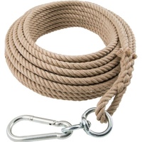 Braun Eimerseil 25m 4-litzig gedreht,m.Schlaufe 18mm BRAUN