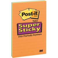 Post-it Super Sticky Haftnotizen extrastark 46453SSA farbsortiert, 3 Blöcke