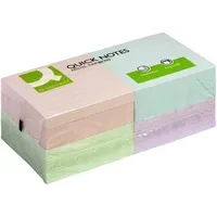Q-Connect Haftnotizblock Quick Notes 76x76mm, 1200 Blatt,