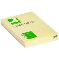 Q-Connect KF10501 Haftnotizblock 51 x 76 mm, 100 Blatt,