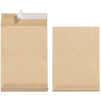 Herlitz C4 haftklebend, braun 5 Stück