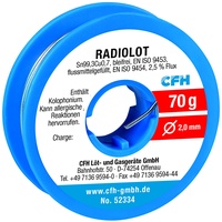 CFH Radiolot RL 334 bleifrei, 70g